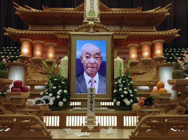 遺影写真　平安会館有松