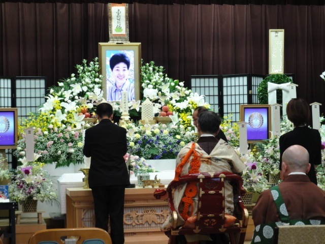 花祭壇　家族葬
