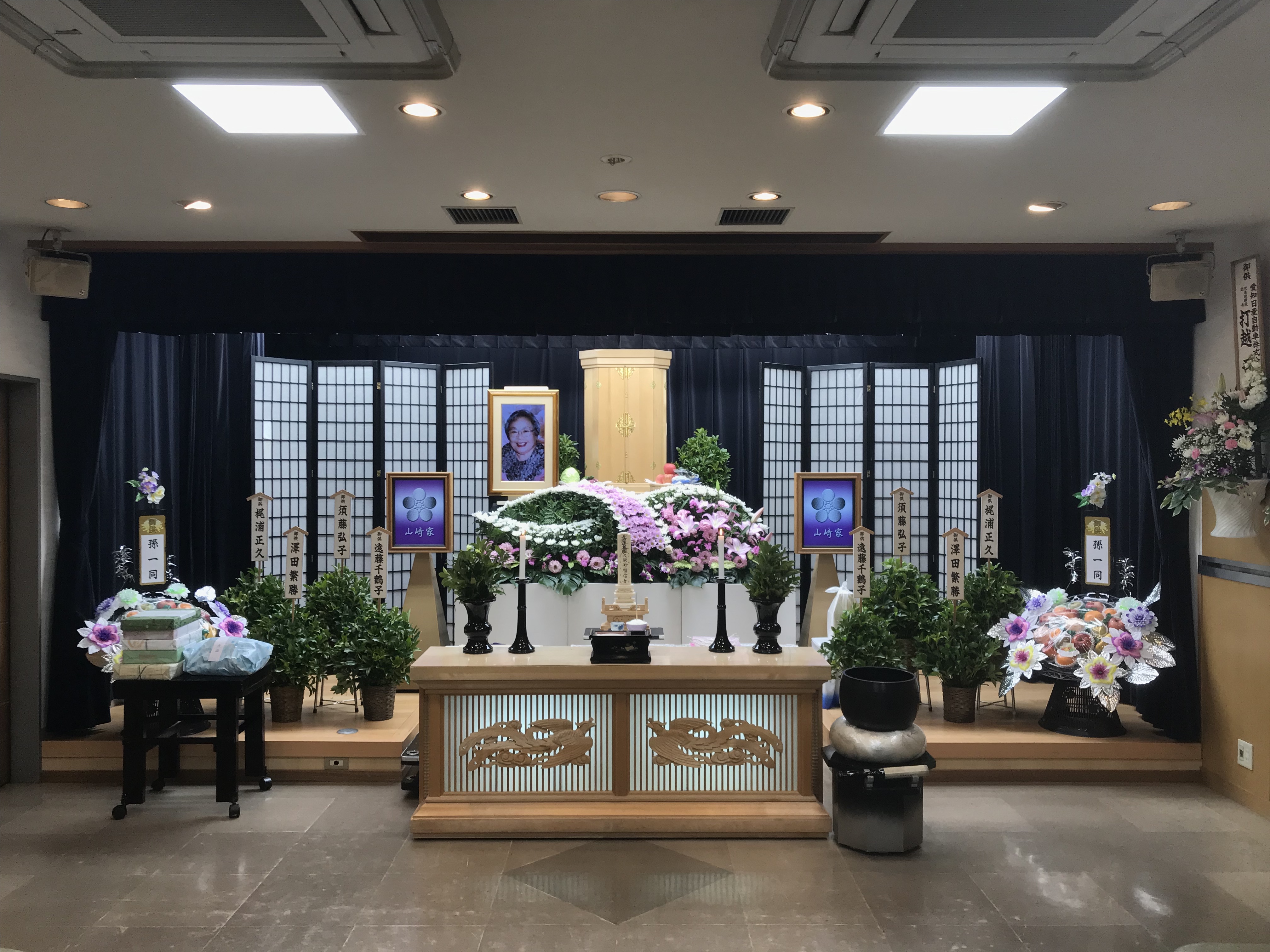 祭壇 平安会館 名古屋斎場