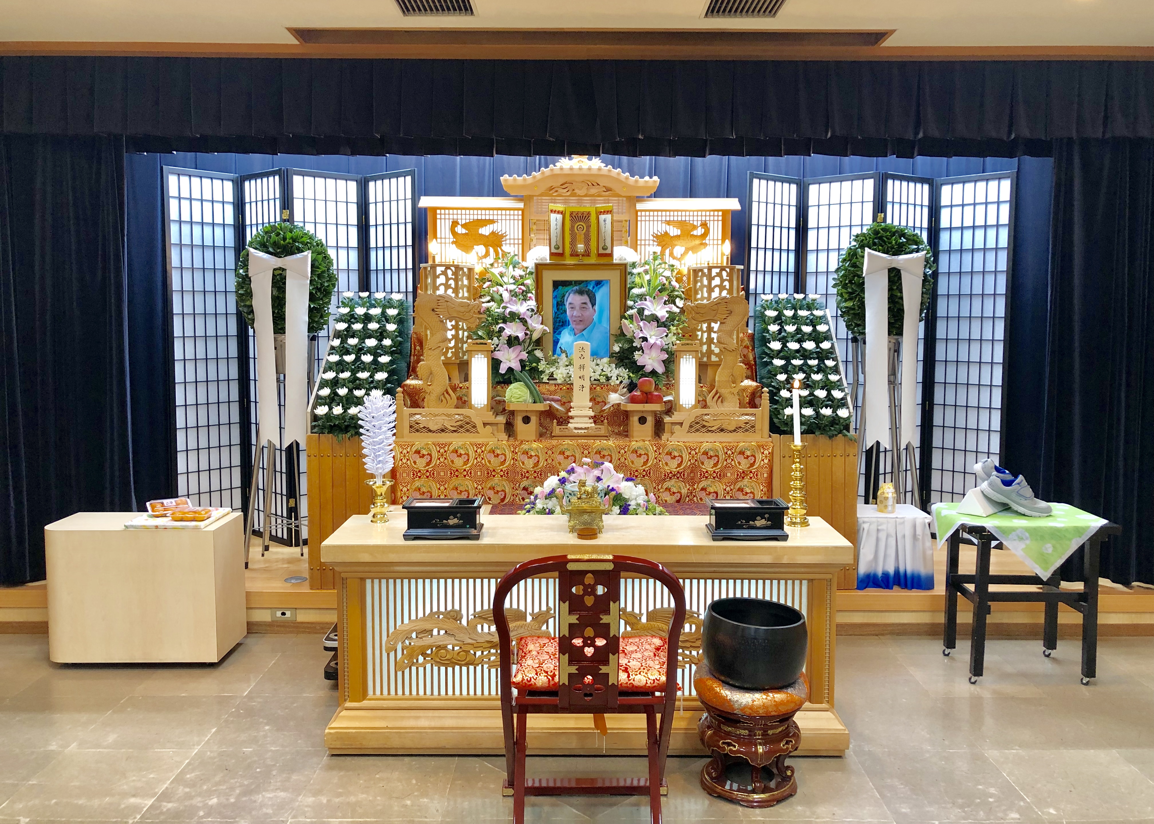 平安会館　名古屋斎場　三階　祭壇全景