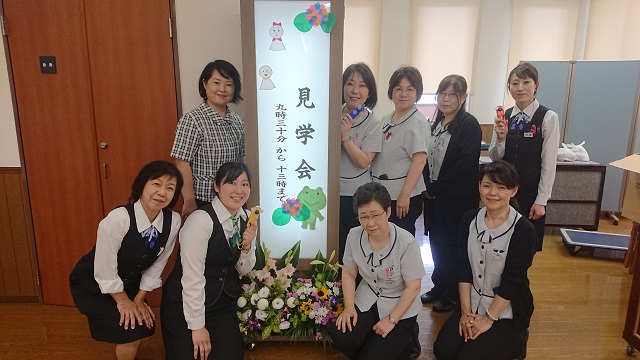 名東猪高斎場　見学会　集合写真