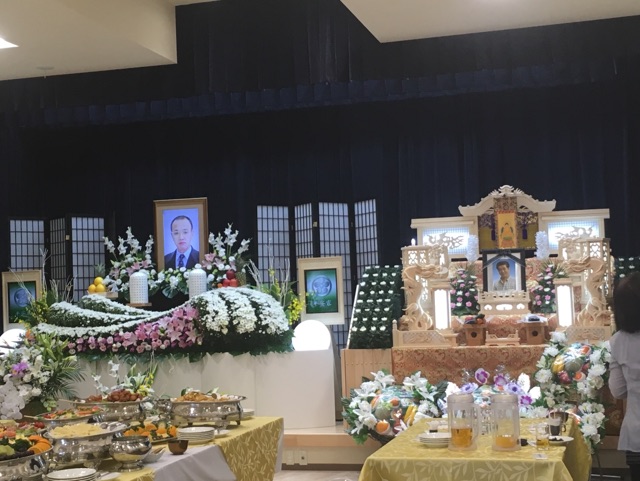 師勝斎場　祭壇