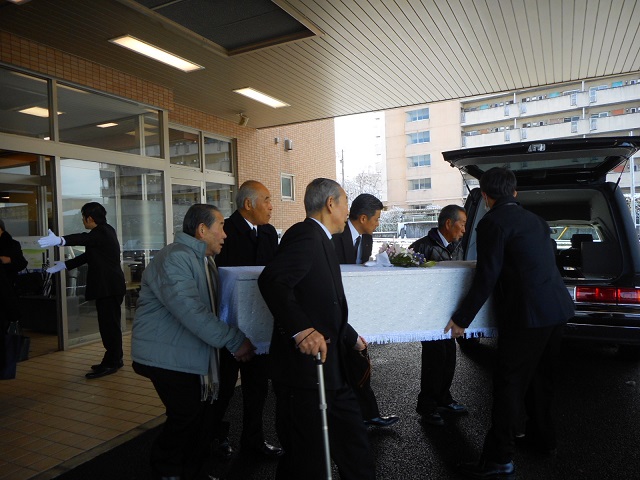 霊柩車　有松斎場