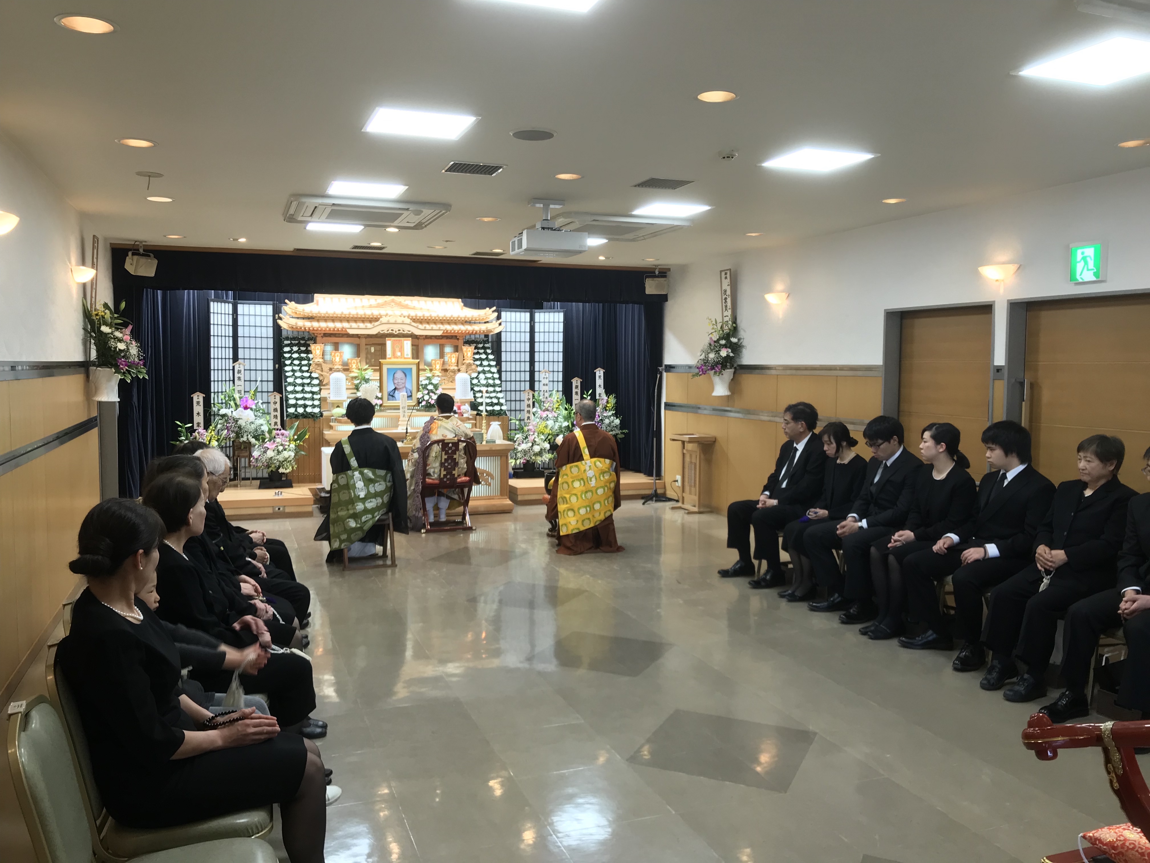 お式の様子 東本願寺