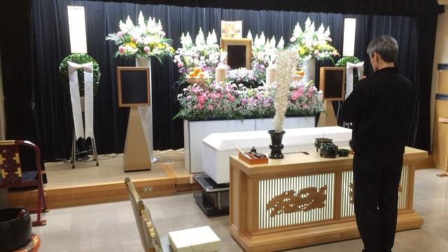 平安会館　花祭壇　名古屋