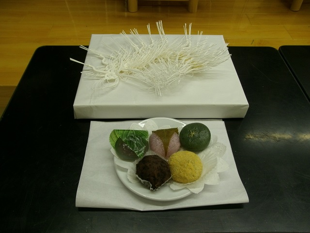 好物の和菓子の写真です。