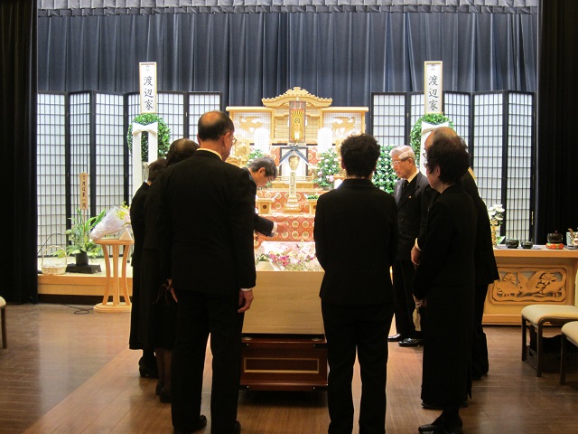 お別れ水　星崎　棺