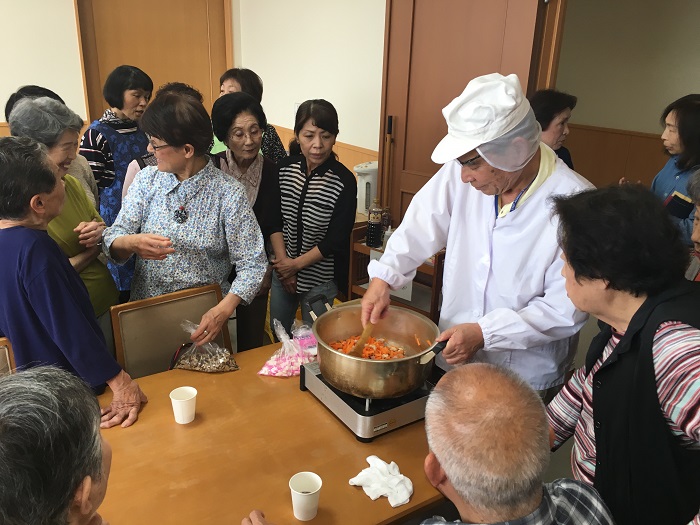 平安会館　浄心斎場　うどん教室　先生　お惣菜手作り