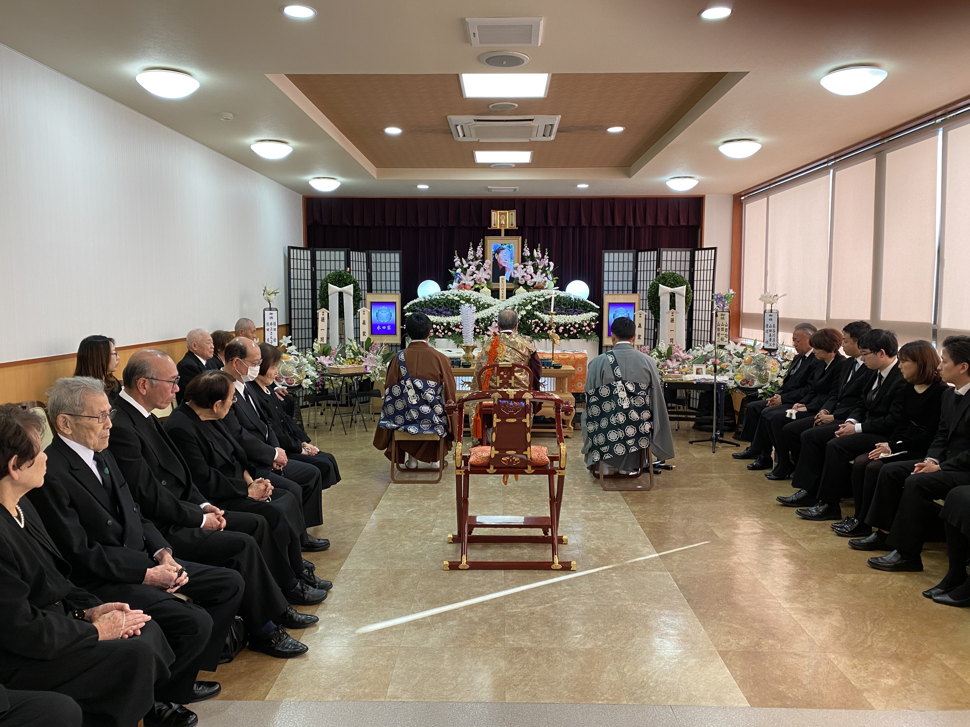 お式の様子　名古屋市西区　葬儀　