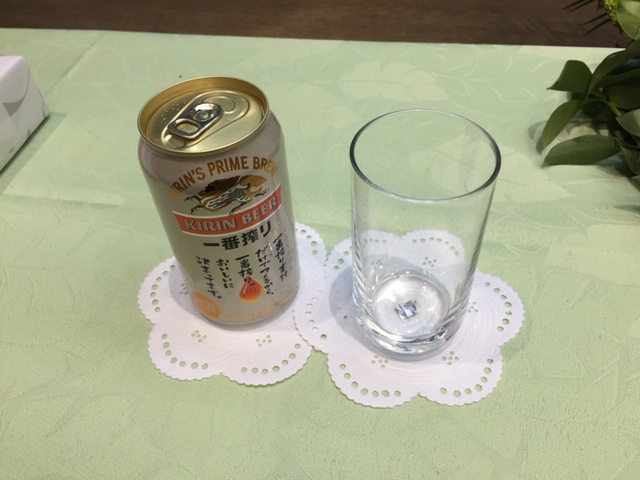 お別れ水はビール　最後の別れ