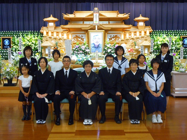 集合写真　有松　祭壇