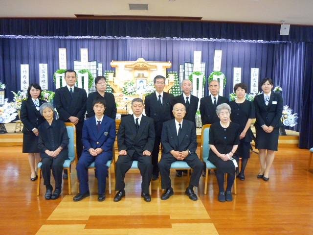 集合　平安会館　有松斎場