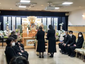 名古屋市北区　平安会館　名古屋斎場　焼香　お参り