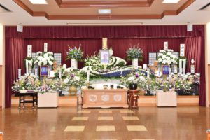 東海市荒尾町　東海荒尾斎場　祭壇