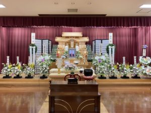 名古屋市南区　笠寺斎場　祭壇